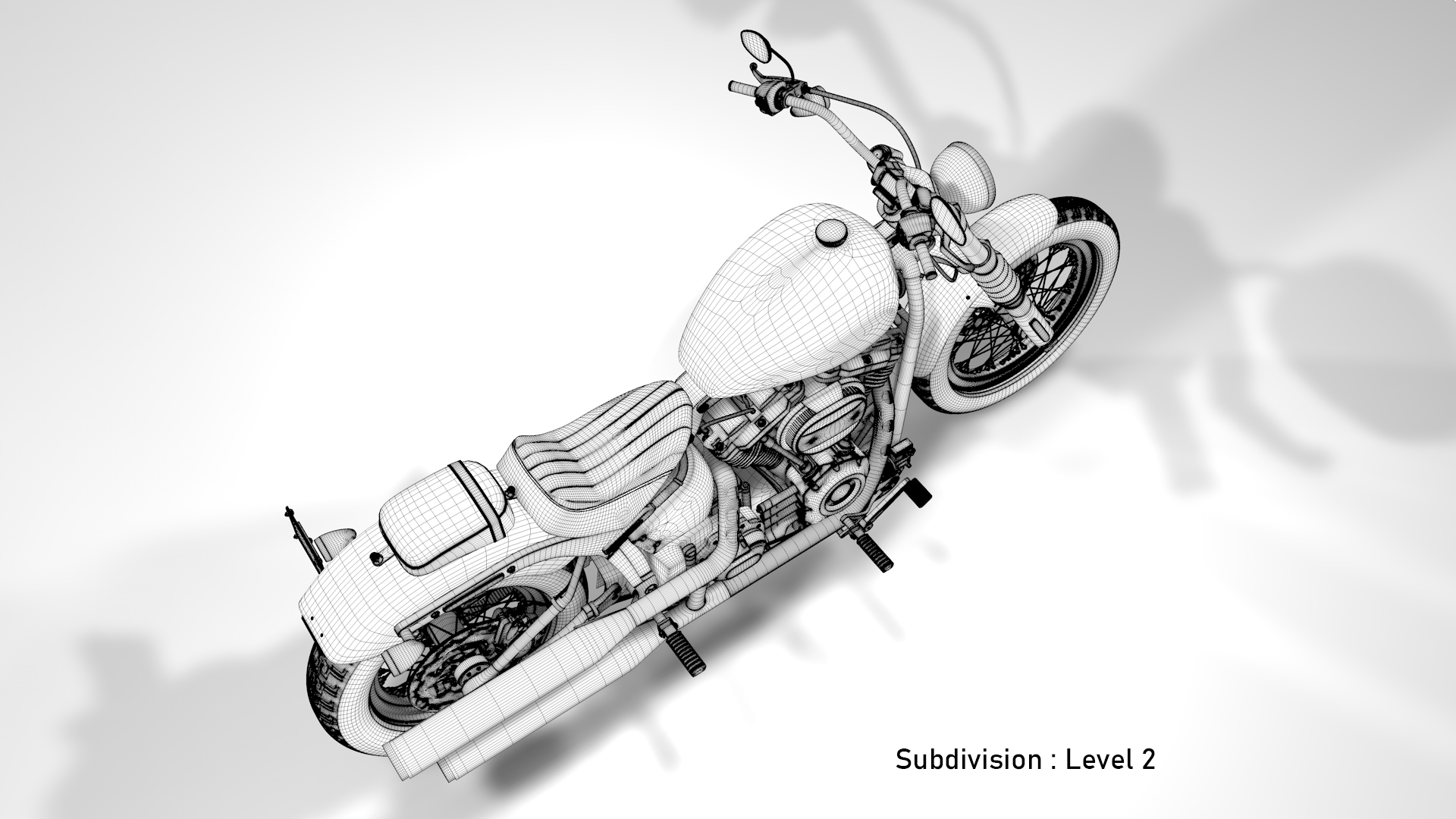 Harley Davidson Street Bob 2021 3D Model (All Colors)