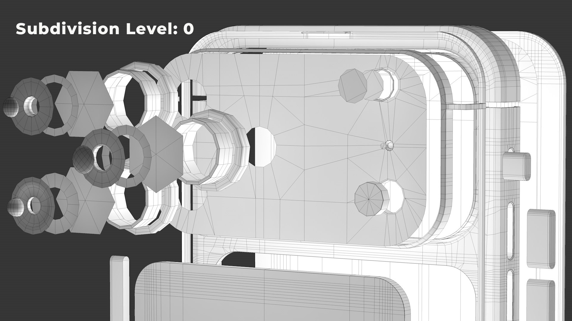 Apple iPhone 17 Pro Max 3D Model Cosmic Orange