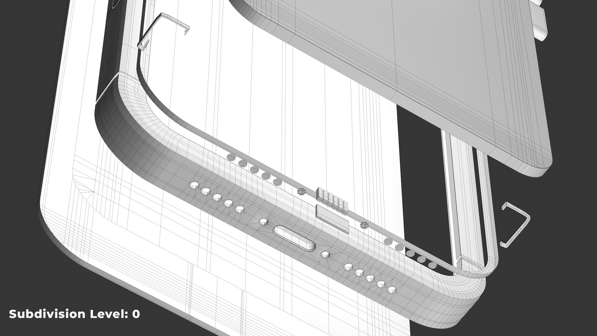 Apple iPhone 17 Pro Max 3D Model Cosmic Orange