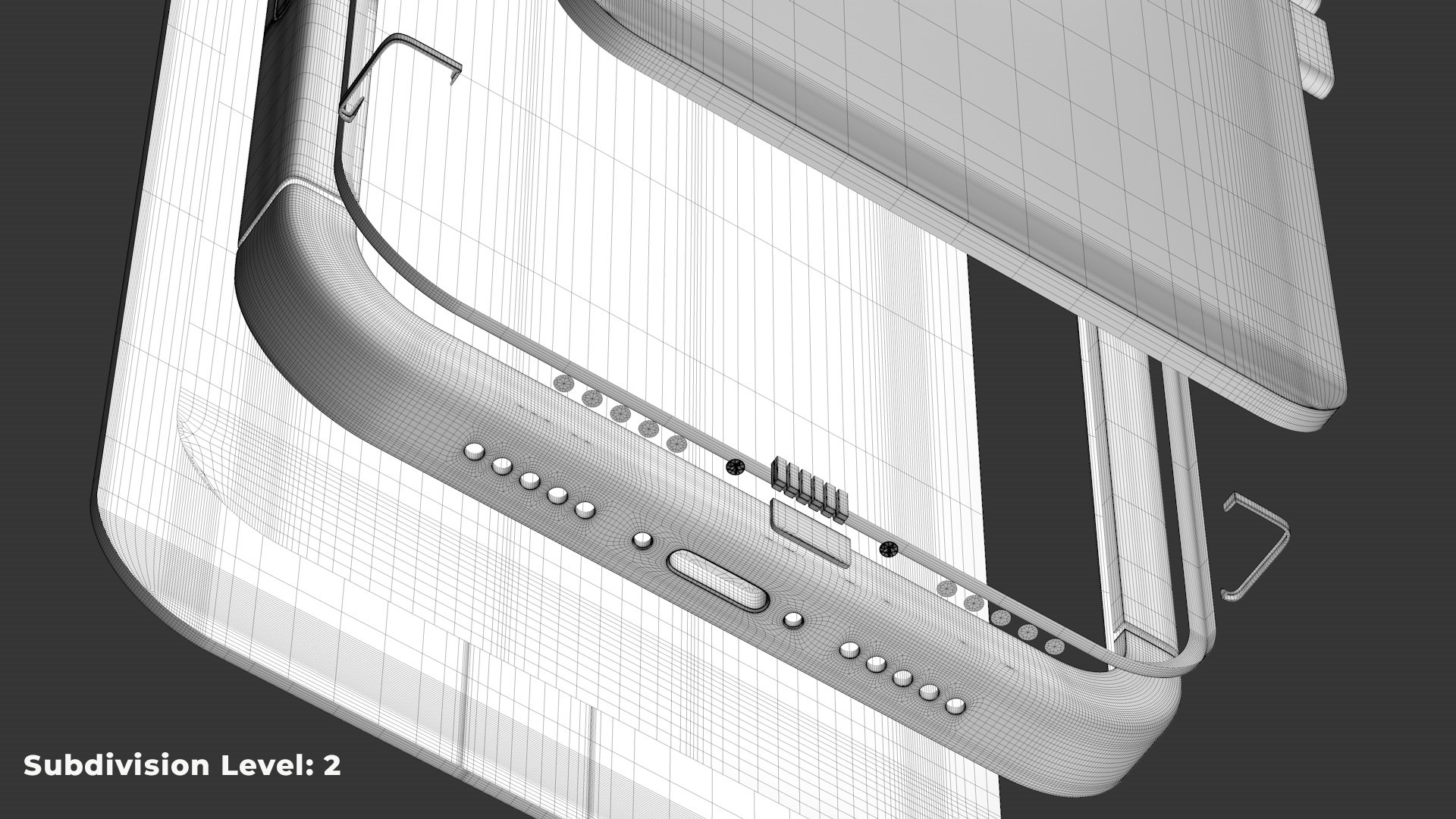 Apple iPhone 17 Pro Max 3D Model Cosmic Orange