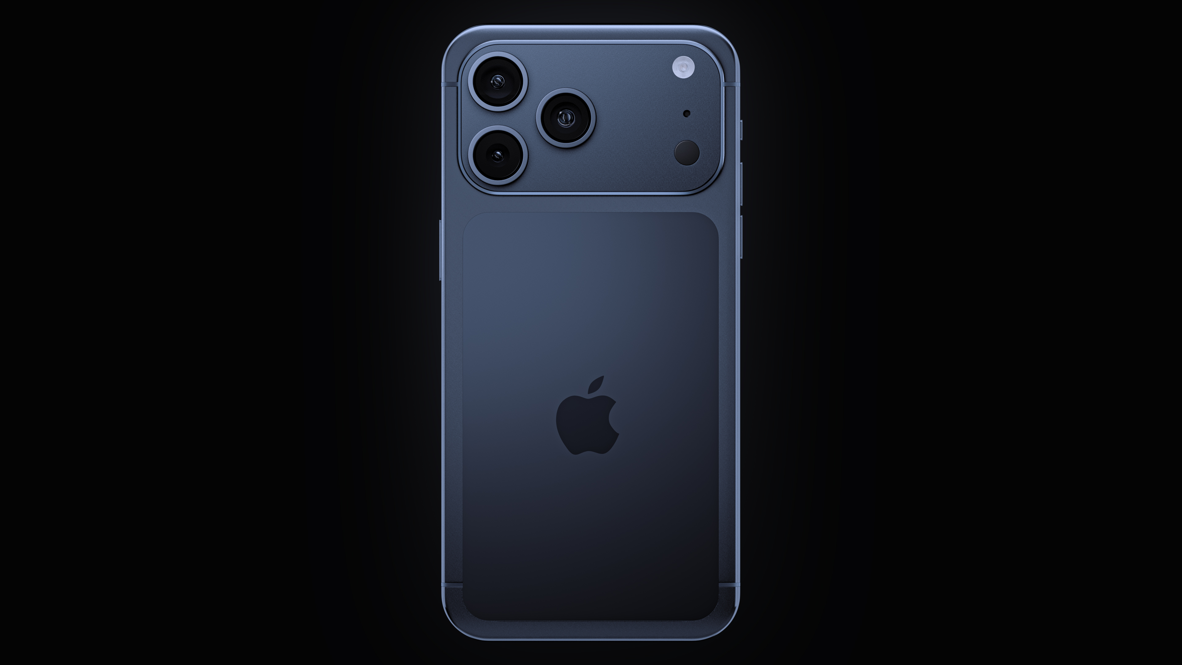 Apple iPhone 17 Pro Max 3D Model Deep Blue