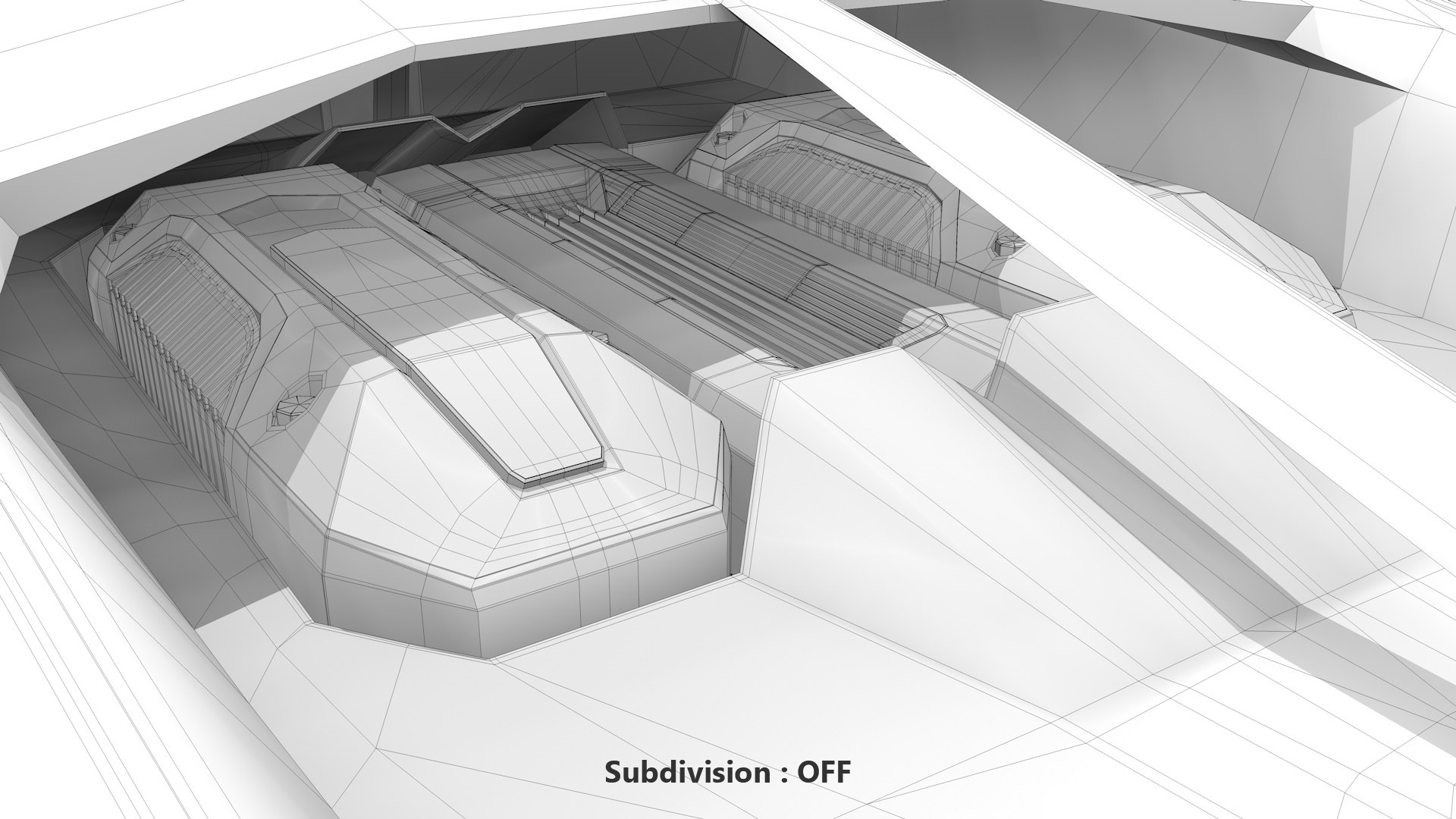 Bugatti Chiron Sport 3D Model 2021 Black