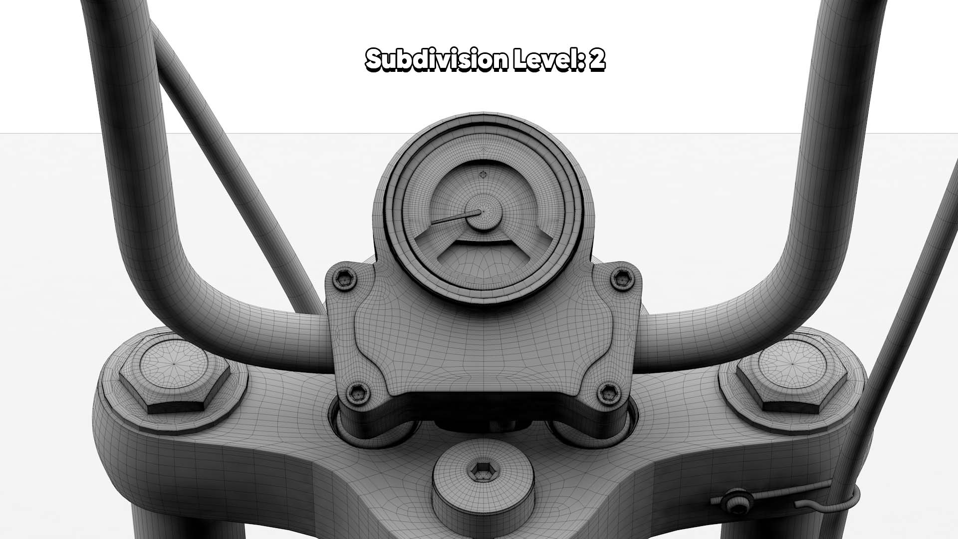 Harley Davidson Street Bob 2026 3D Model (Olive Steel Metallic)