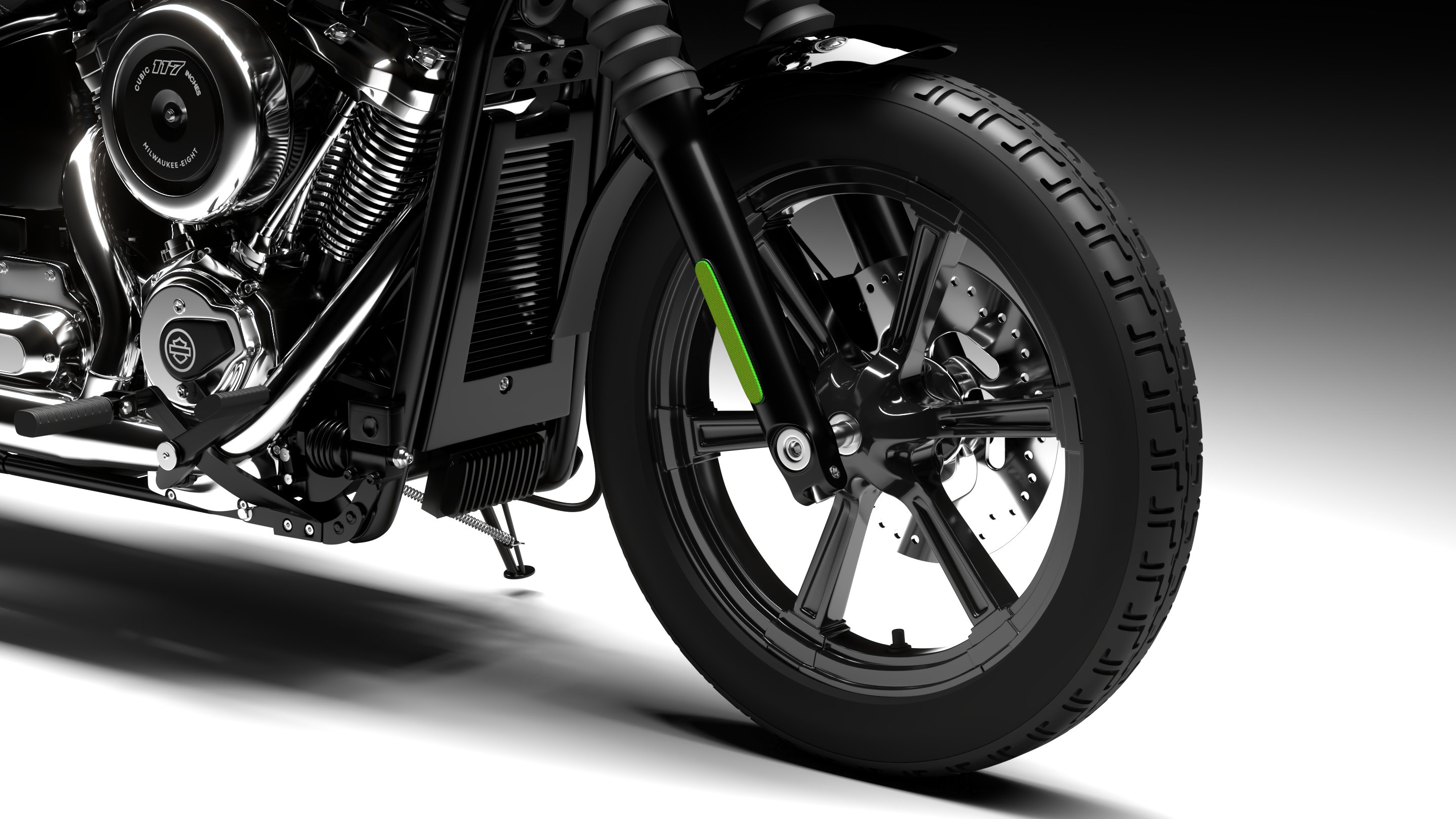 Harley Davidson Street Bob 2026 3D Model Collection (All Color)