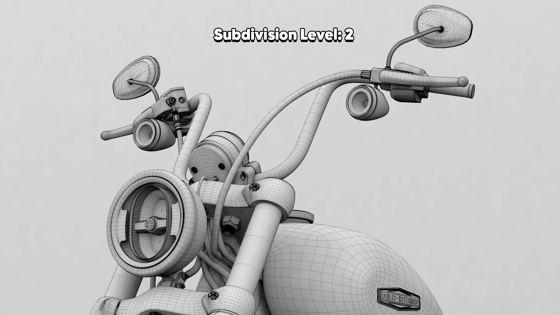 Harley Davidson Street Bob 2026 3D Model Collection (All Color)