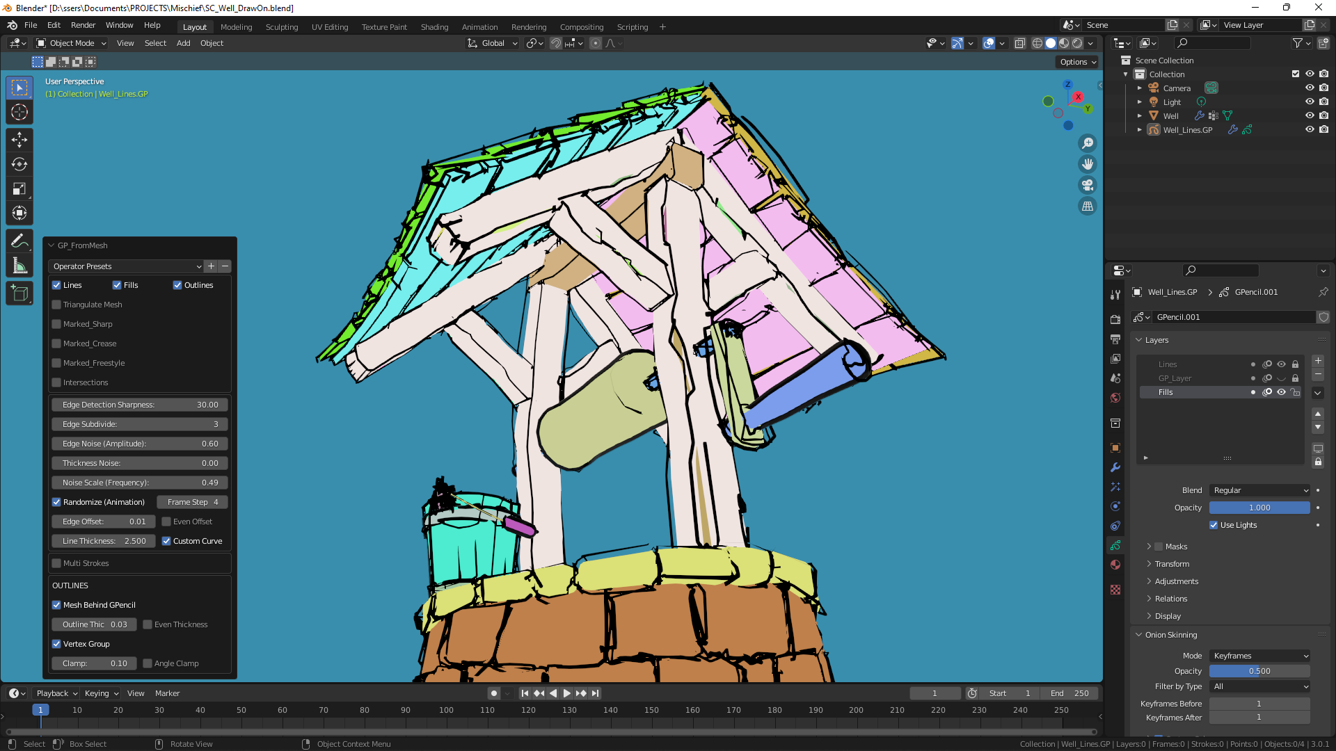 2D Animasyoncular İçin Blender Grease Pencil: Geleneksel Çizimi 3D Uzaya Taşıma Rehberi