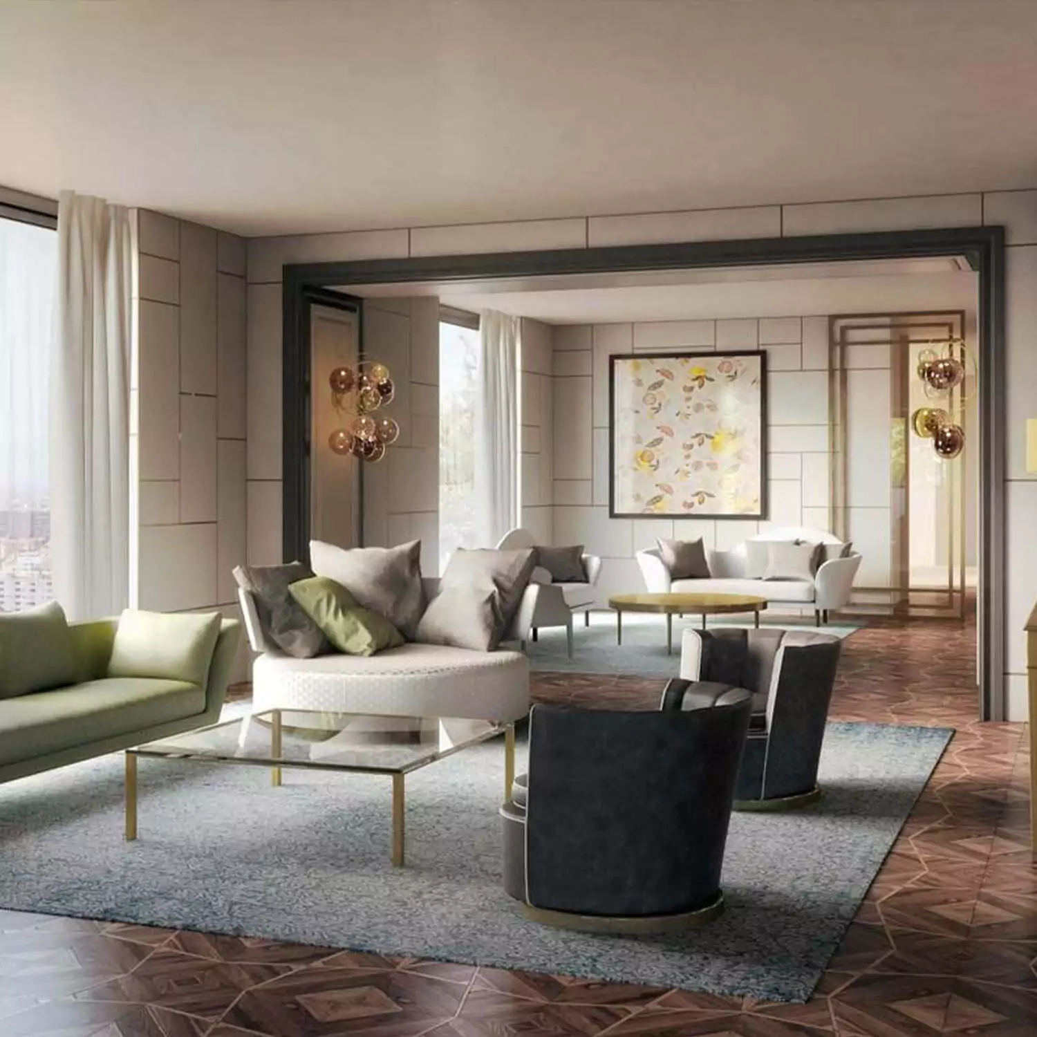 cinema 4d ile iç mekan renderi