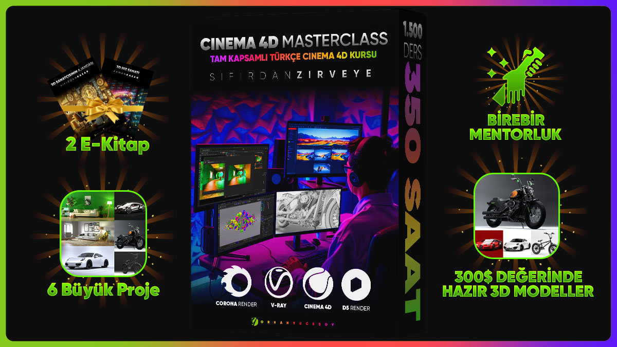 en kapsamlı 3d kursu