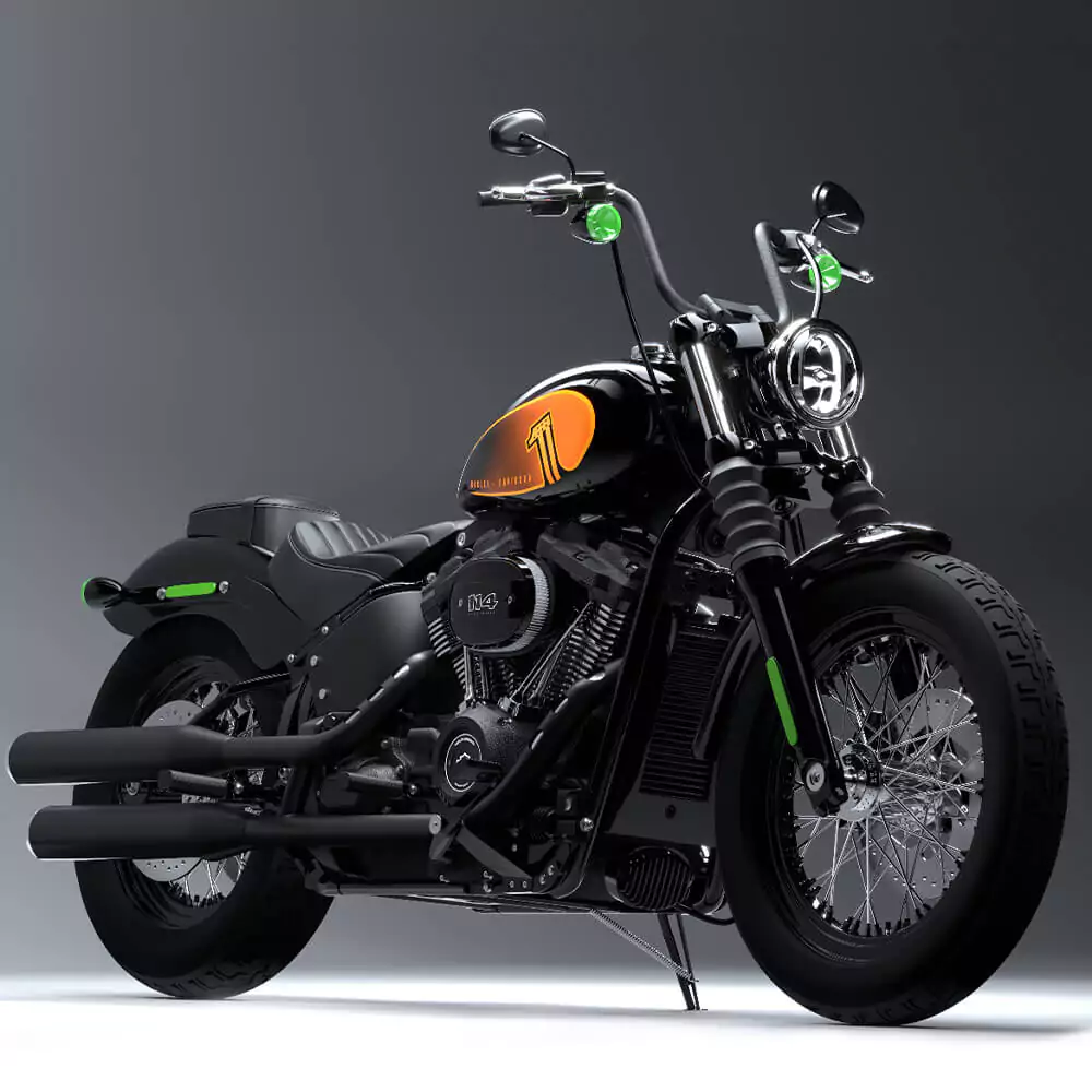 cinema 4d ile motosiklet modelleme